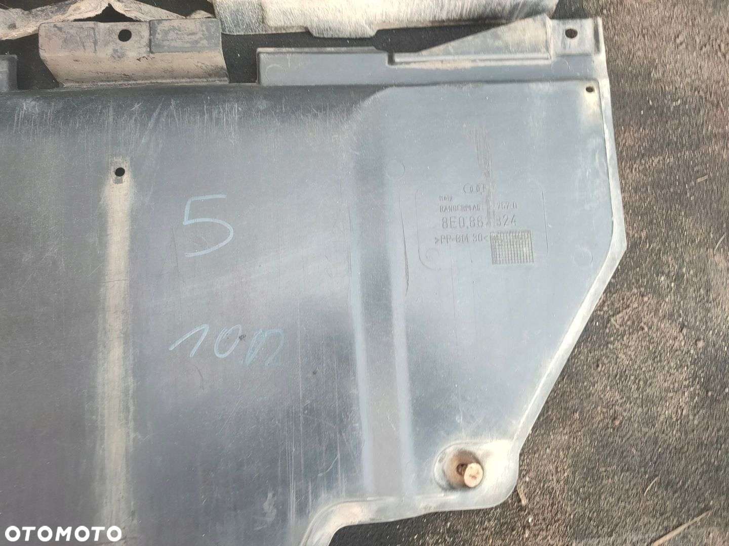 PŁYTA OSŁONA POD SILNIK SKRZYNIE AUDI A4 B6 B7 ORYGINAŁ - 3