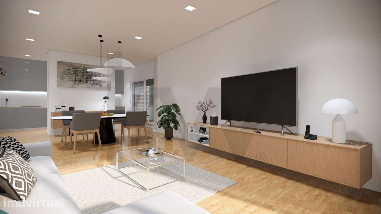 Apartamento T3 Novo com Terraço, Piscina Aquecida e Ginásio em Loures - Grande imagem: 5/26