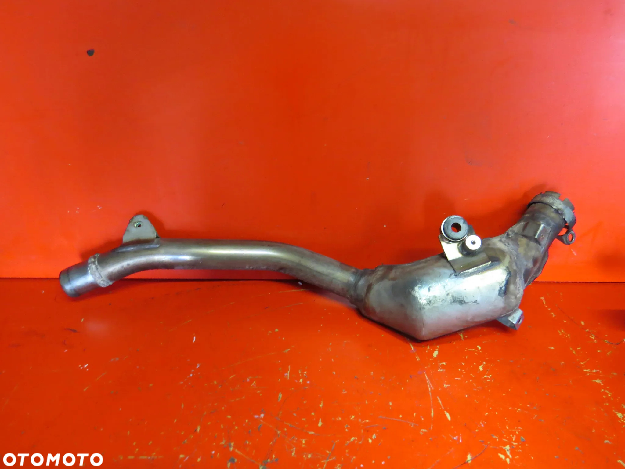 SUZUKI GSR 600 GSR600 K10 09 kolektor wydechowy kolanko tłumik wydech - 5