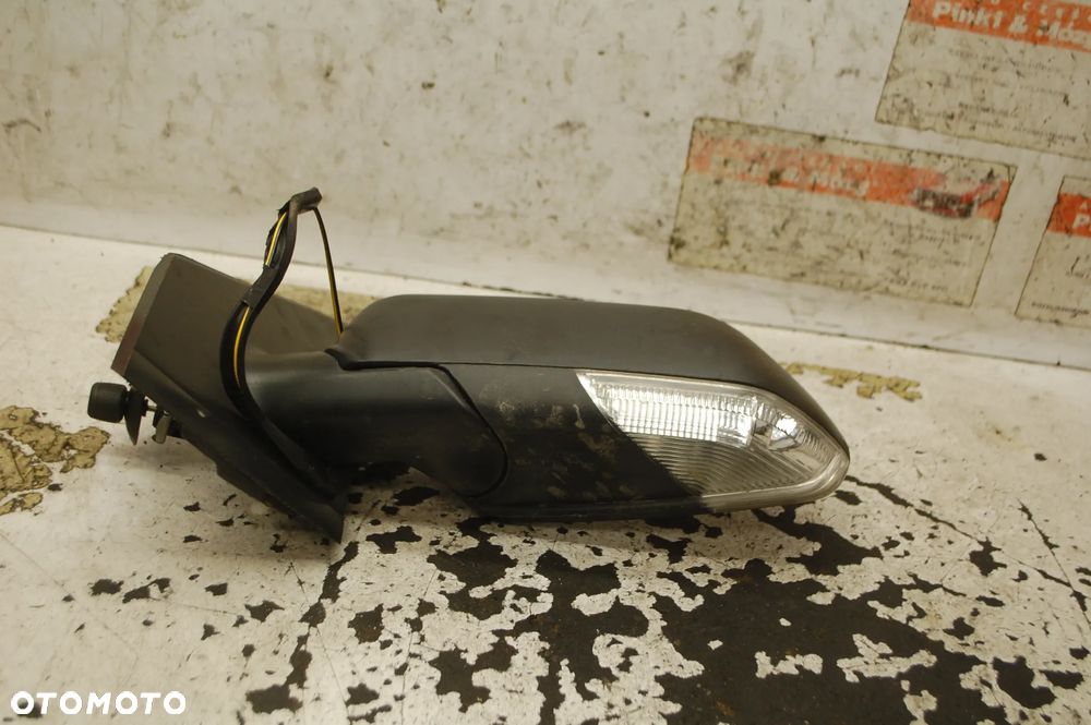 LUSTERKO LEWY PRZÓD PRZEDNIE MANUALNE VW POLO IV 9N3 LIFT CZARNE 2 PIN LD5Q - 8