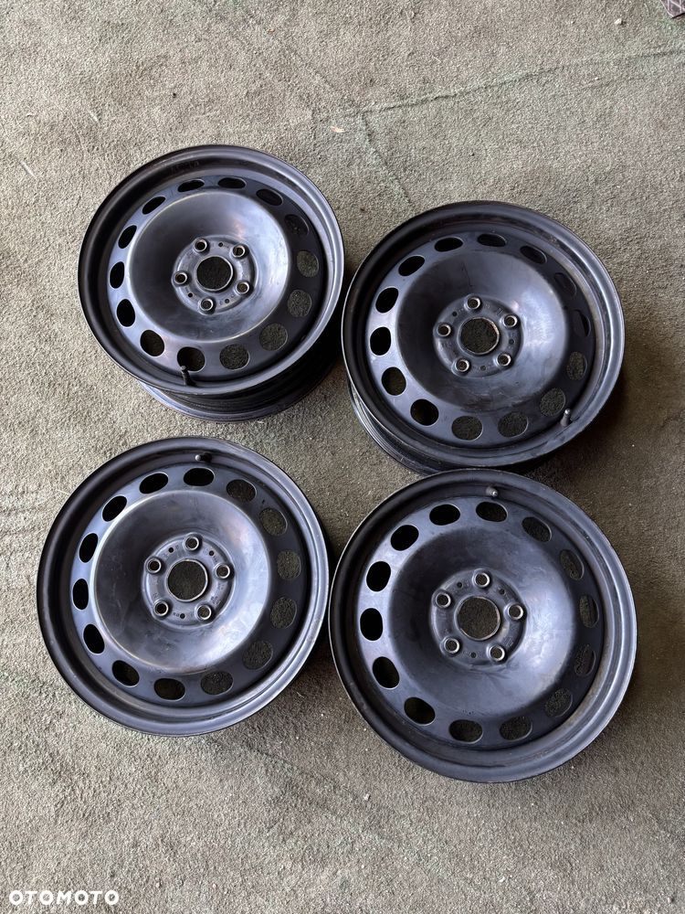 5x112 6J16 ET48 57,1 volkswagen felga stalowa skoda audi seat - 1