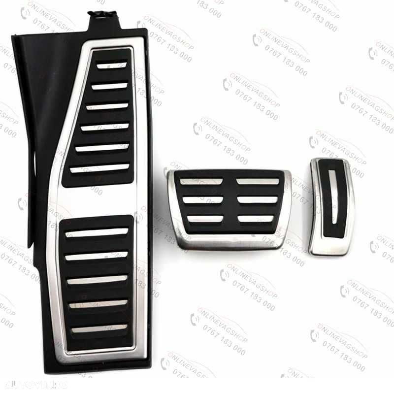 Set pedale inox Audi A8 D5 transmisie automata 2018 - 2024 - 5