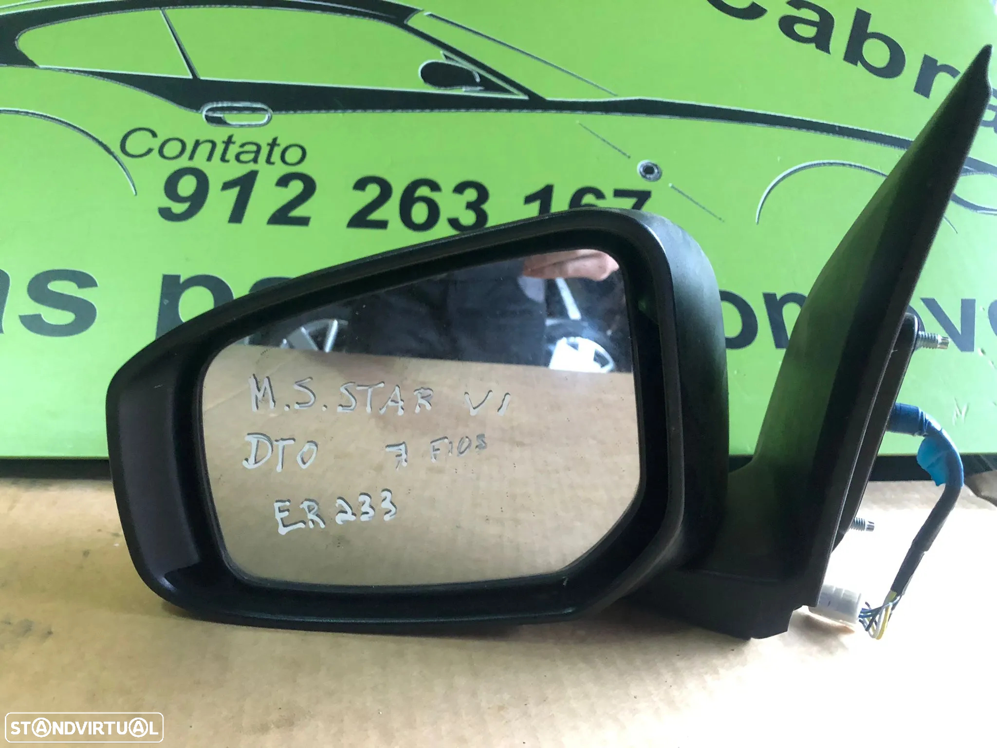 MITSUBISHI SPACE STAR VI ESPELHO RETROVISOR - ER233 - 8