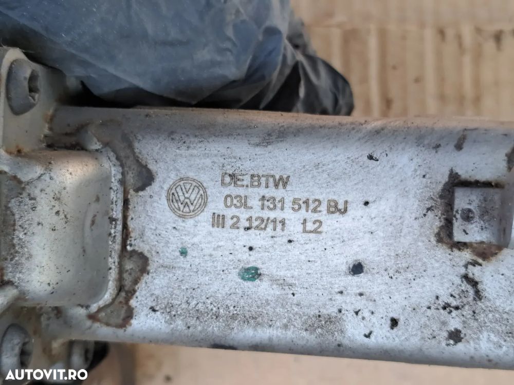 Racitor gaze EGR Conducta EGR Originale VW Golf 6 Passat B6 B7 Audi A3 8P A4 B8 Polo 6R Skoda Yeti Octavia 2 1.6tdi CAY - 7