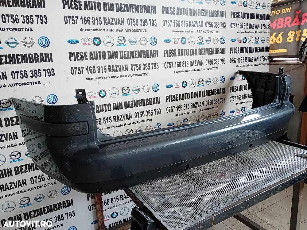 Bara Spate Vw Sharan 2001-2008 Cu Gauri Pentru Senzori LICHIDARE STOC - 2