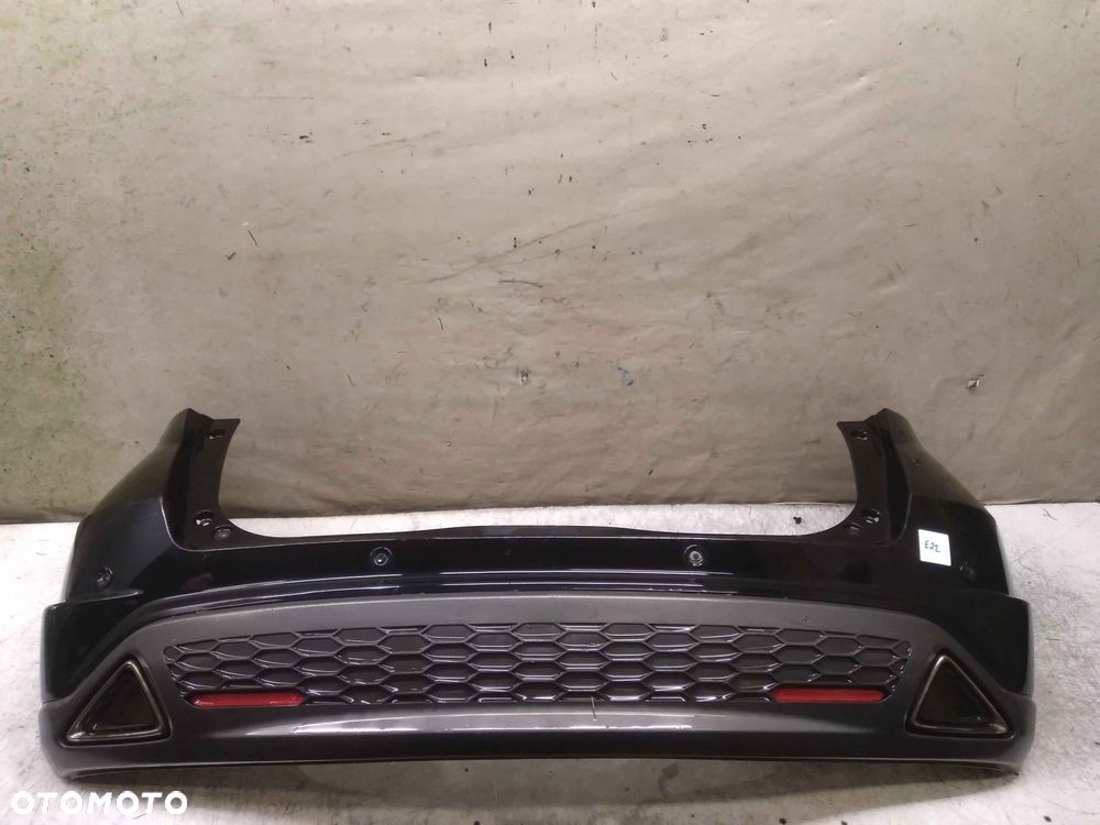 } ZDERZAK TYŁ TYLNY DO HONDA CIVIC VIII 8 UFO PDC CZUJNIKI B92P CZARNY - 1