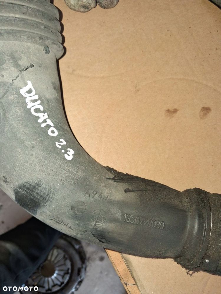 Rura intercoolera Fiat Ducato III 3 Boxer Jumper 2.3 JTD 06-11 1350798080 - 2