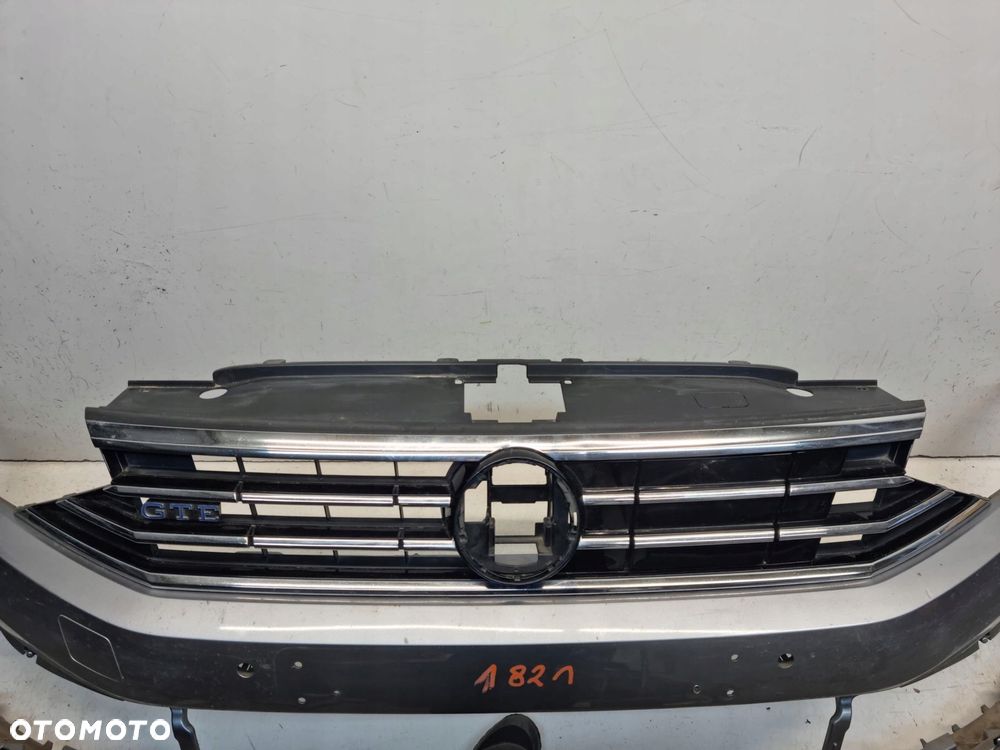 vw passat b8 lift gte 3g0 zderzak przód przedni grill - 8