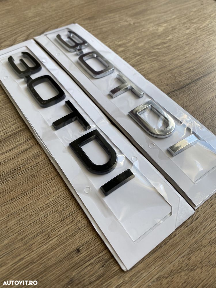 Emblema Embleme Scris Logo Semn Spate Portbagaj 2.0Tdi 3.0Tdi Allroad - 6