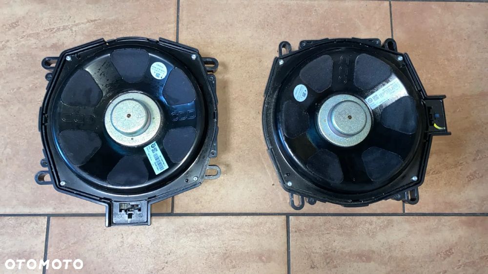 BMW X4 F26 X6 F16 GŁOŚNIK NISKOTONOWY CENTRALNY SUBWOOFER 9297898 KOMPLET - 1