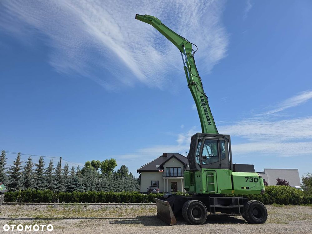 Sennebogen 730 jak CAT FUCHS TEREX ATLAS P596 - 5