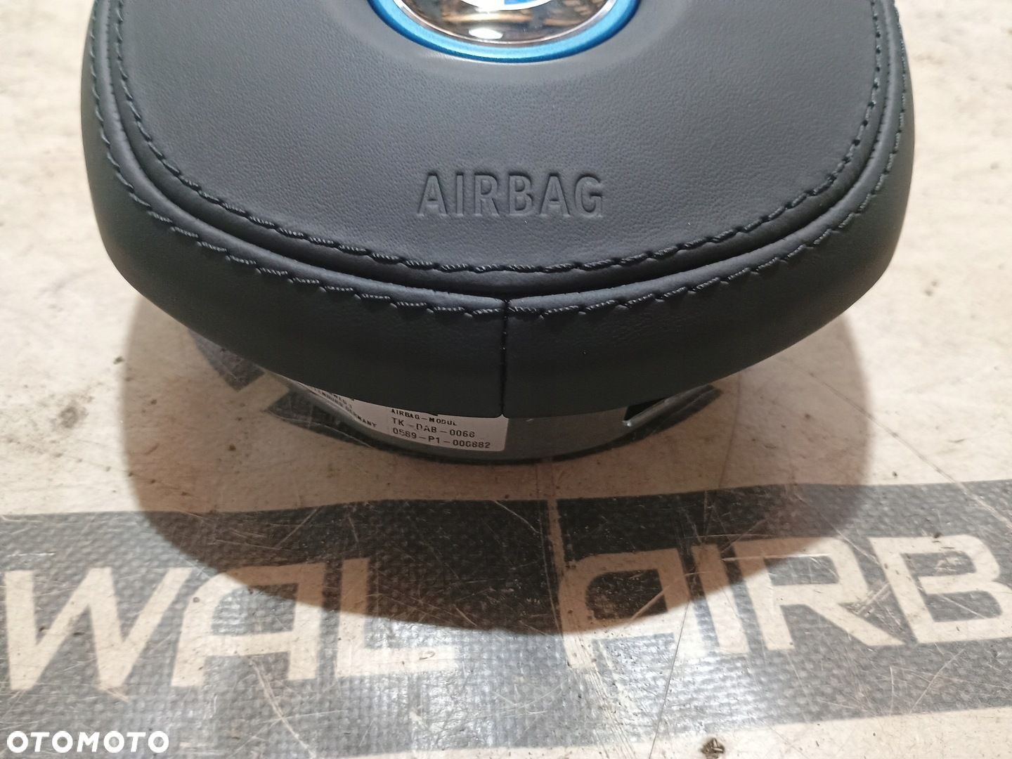 BMW 5 G30 G31 SKÓRA M-PAKIET EUROPA EU AIRBAG KIEROWCY ORYGINAŁ DEMONTAŻ - 5