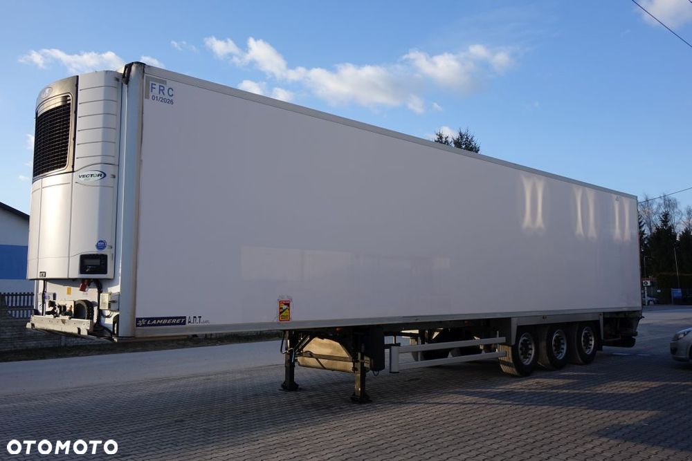 Lamberet CHŁODNIA / SR2 / CARRIER VECTOR 1550 / SAF / DRUKARKA / KOSZ NA KOŁO ZAPASOWE - 1