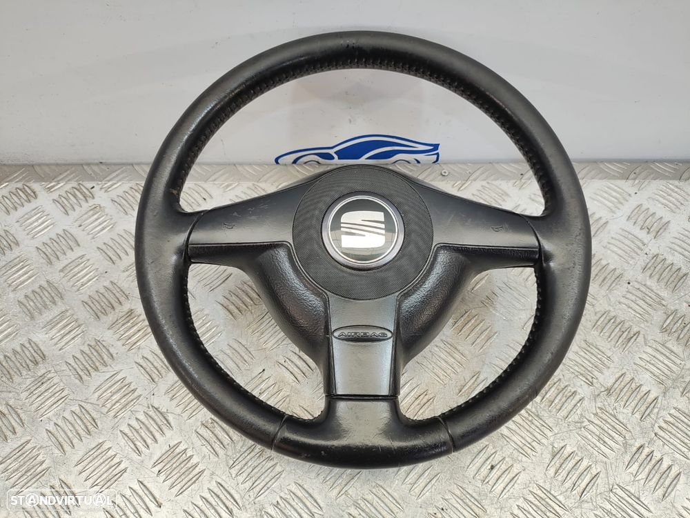 Volante Guiador Completo Original Seat Leon 1M FR 1M1 Toledo 1M2 1J0419091AE - 7
