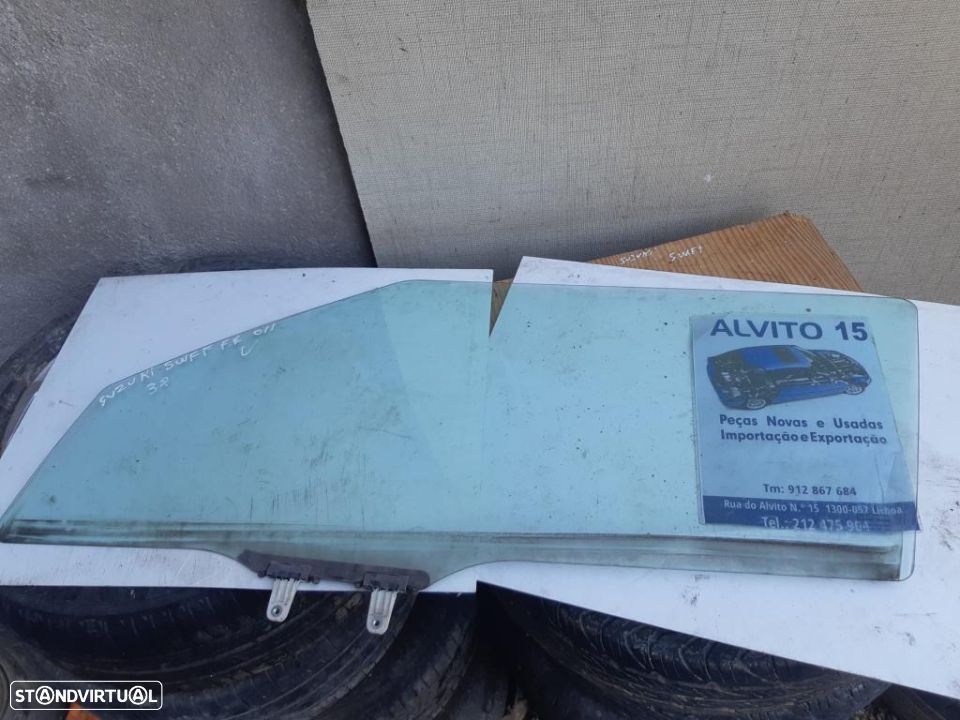 vidro porta esquerda Suzuki Swift 3 portas - 1