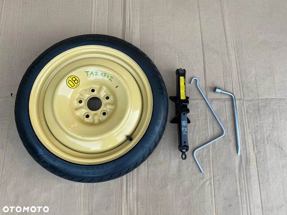 Koło dojazdowe 17 TOYOTA AURIS  COROLLA  CHR C-HR + ZESTAW szybka wysyłka - 1