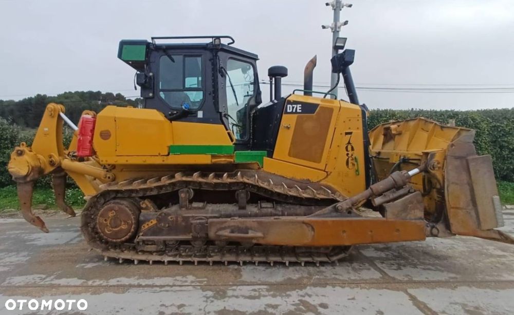 Caterpillar D7E, Spycharka - 4