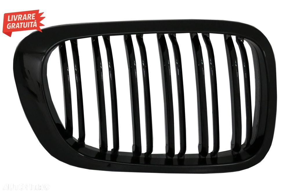 Grile Centrale BMW 3 Series E46 Coupe Cabrio 2 Doors Non Facelift (1999-2002) Negr- livrare gratuita - 2