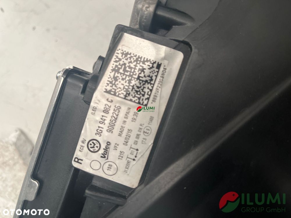 Reflektor VW Passat B8 3g1941082c Full Led Prawy - 5