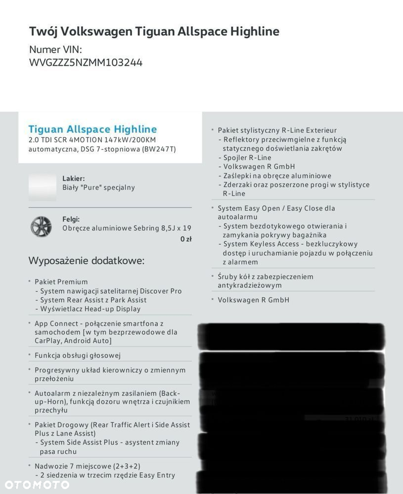 Volkswagen Tiguan Allspace 2.0 TDI 4Mot R-Line DSG 7os - 15