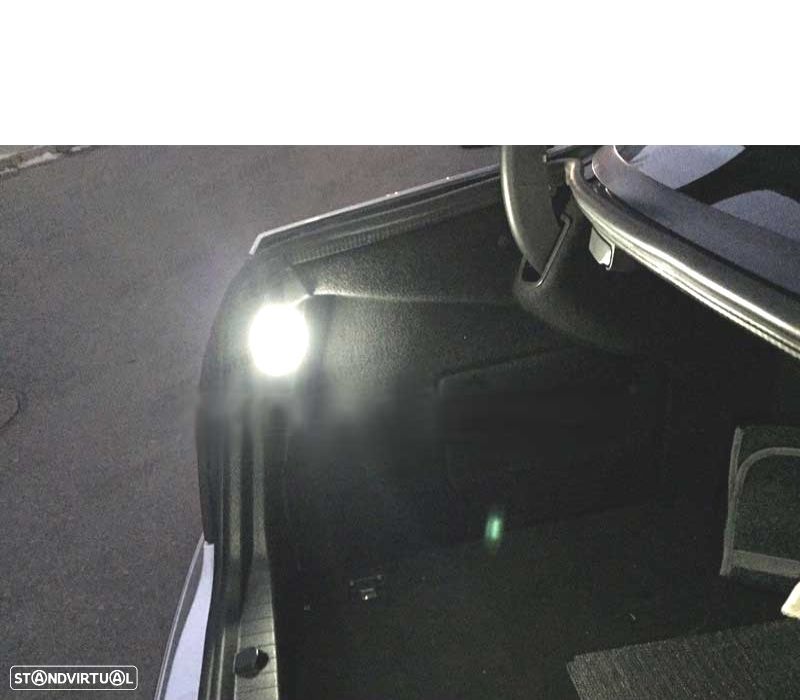KIT COMPLETO DE 17 LÂMPADAS LED INTERIOR PARA MERCEDES CLASE E W211 E55AMG E320 02-08 - 6
