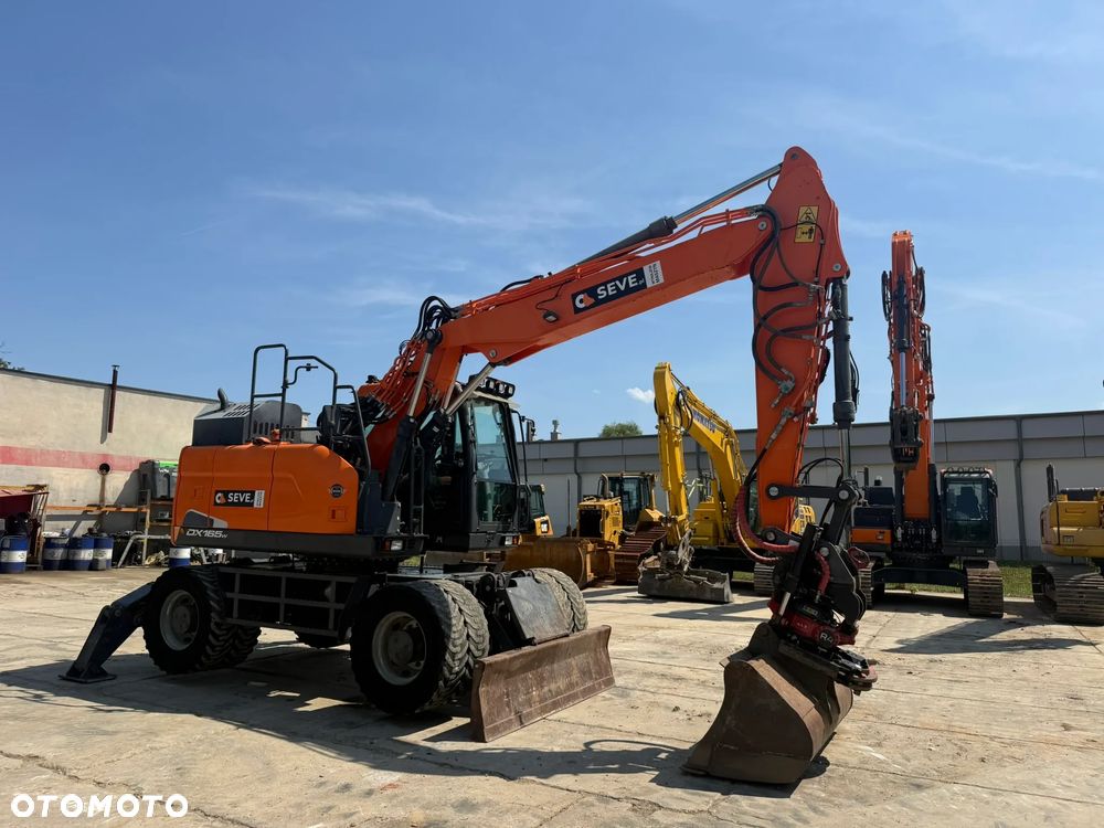 Doosan Doosan DX 165W - 5 z głowicą obrotową - 17