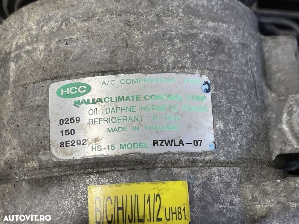 Compresor clima Ford Ranger II 3.0 D 2006 - 2011 156CP MD30DITC (1042) Diesel 02591508E292 - 5