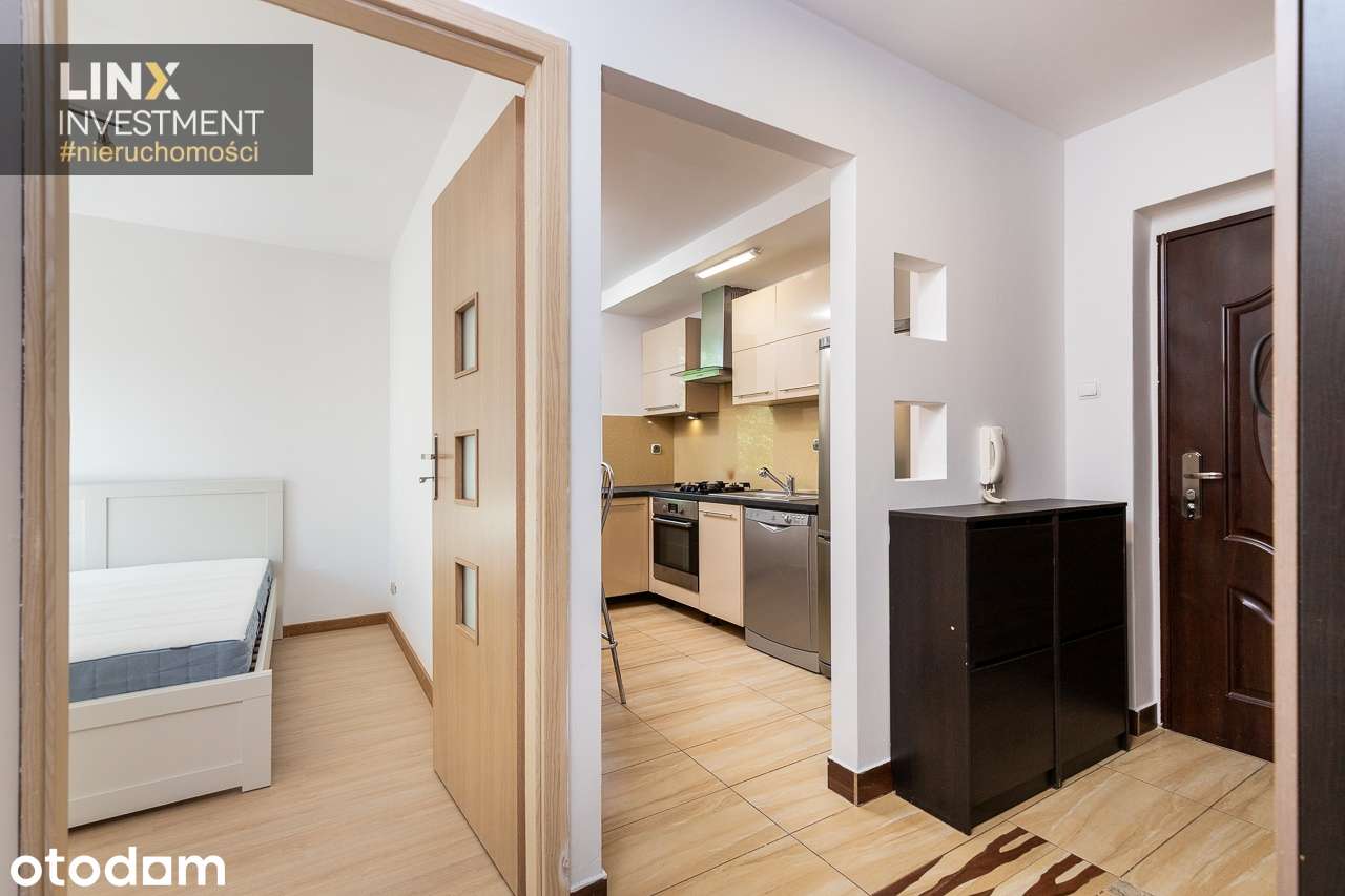 2 pokojowe 46 m2 z osobną kuchnią, balkon, Łagiewniki – Borek Falęcki
