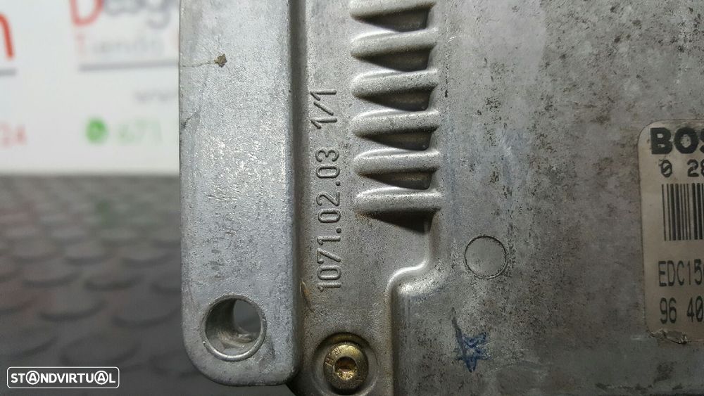 CENTRALINA DO MOTOR UCE PEUGEOT 306 BREAK BOULEBARD - 4