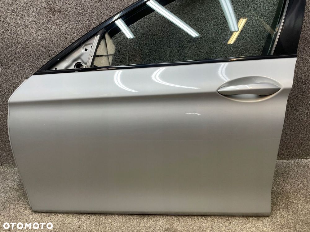 Drzwi szyba lewy przod przednie BMW F11 F10 354 srebrne 150 umAl ładne - 6