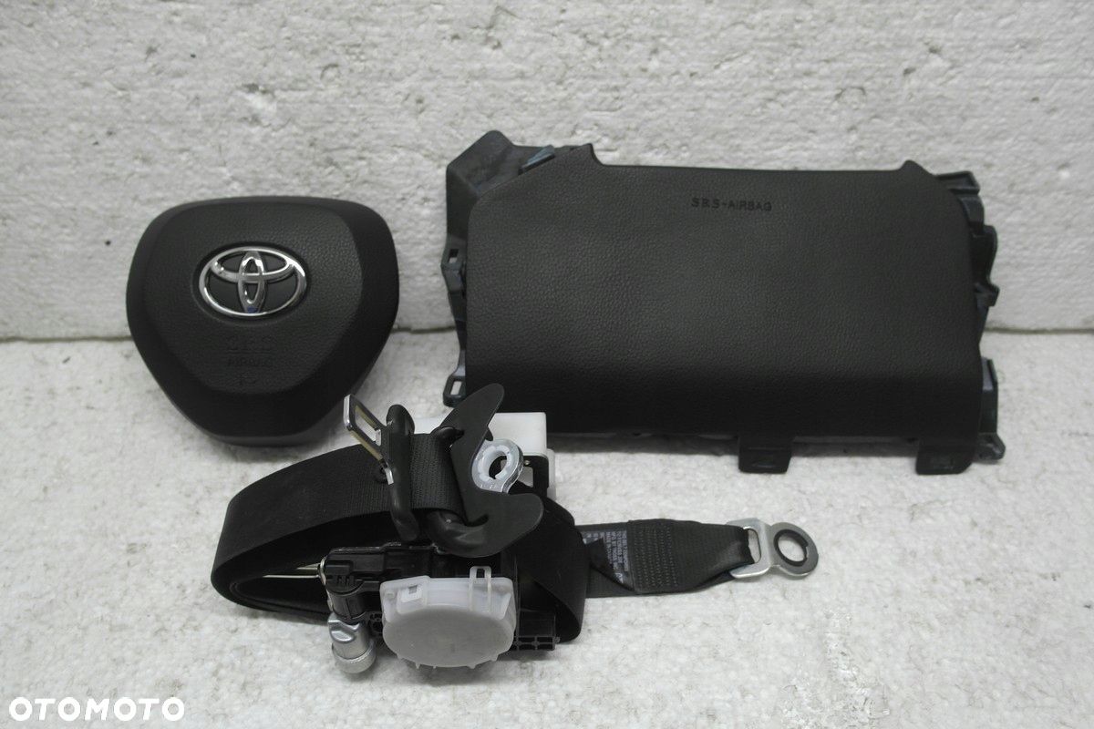 TOYOTA RAV 4 USA AIRBAG PODUSZKI 2x AIR BAG PASY - 1