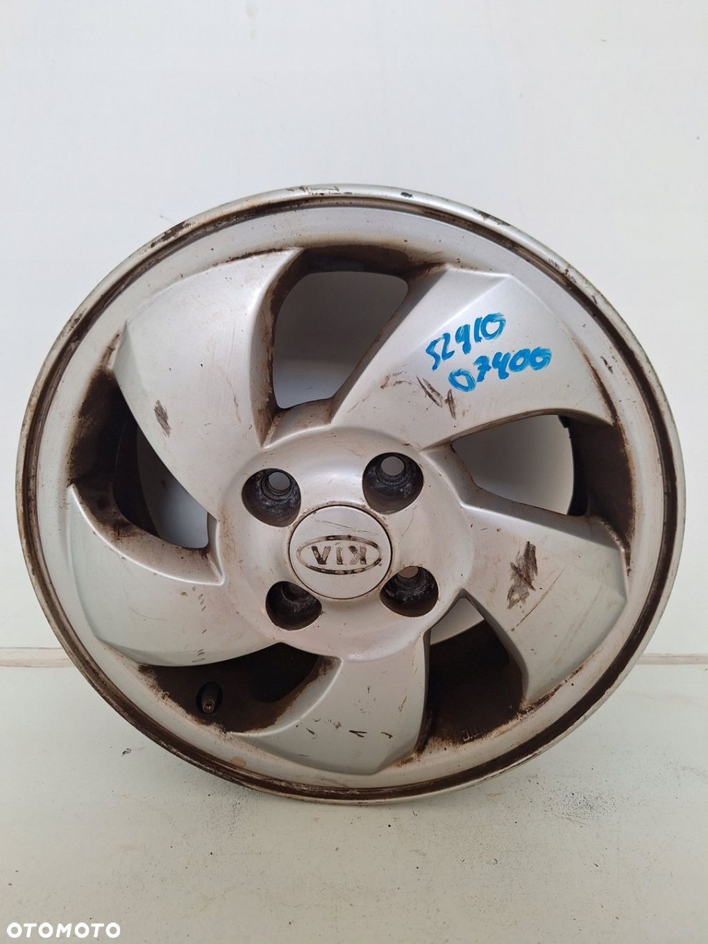 FELGA ALUMINIOWA KIA OE PICANTO 5.0" x 14" 4x100 ET 49 52910-07400 - 1