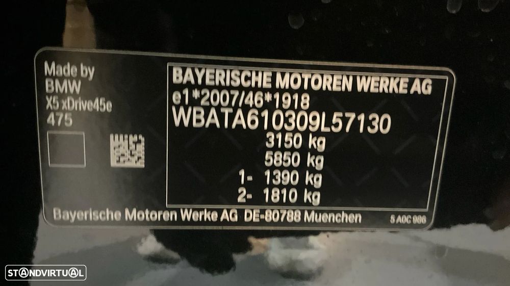 BMW X5 45 e xDrive Pack M - 26