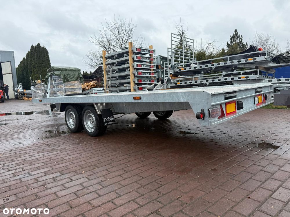 Gala BBG Laweta Gala Phoenix płaska wypełniona alu ryfl 4.5x2,05m koła 195r13c DMC 2700kg lampy LED dostawa MOTOMUS - 8