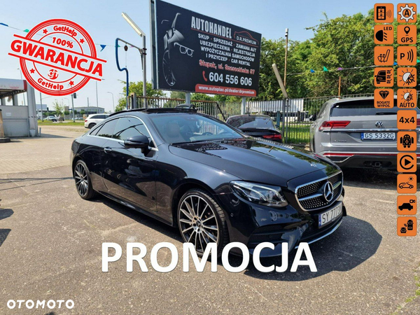 Mercedes-Benz Klasa E 220 d Coupe 9G-TRONIC AMG Line