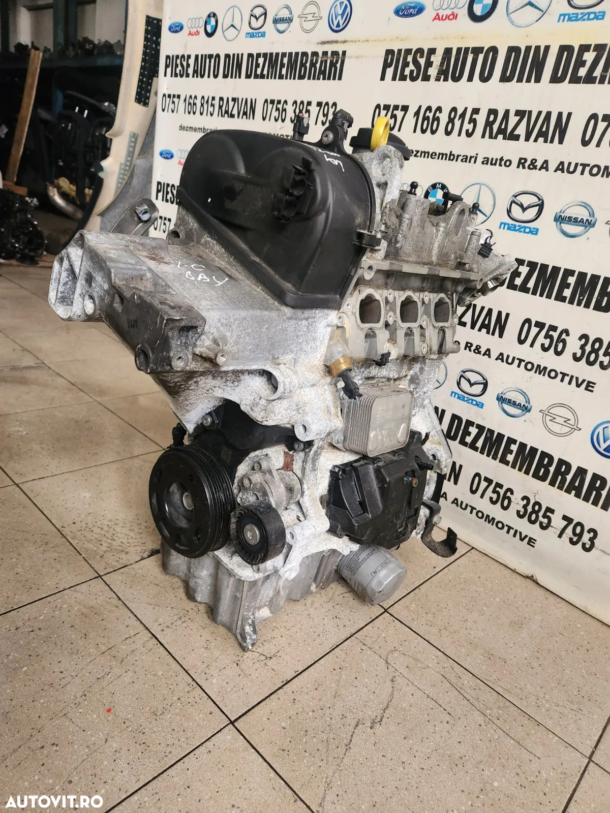 Motor DBY 1.0 TGI Seat Ibiza Arona Ateca Leon Audi A1 Q2 Motor 1.0 Benzina Cod Motor DBY Vw Seat Sk - 2