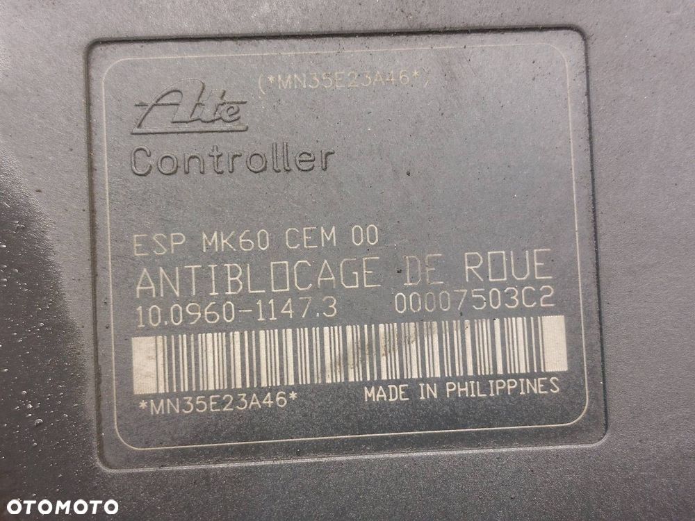 POMPA STEROWNIK ABS CITROEN C5 I LIFT 9657061080 - 3