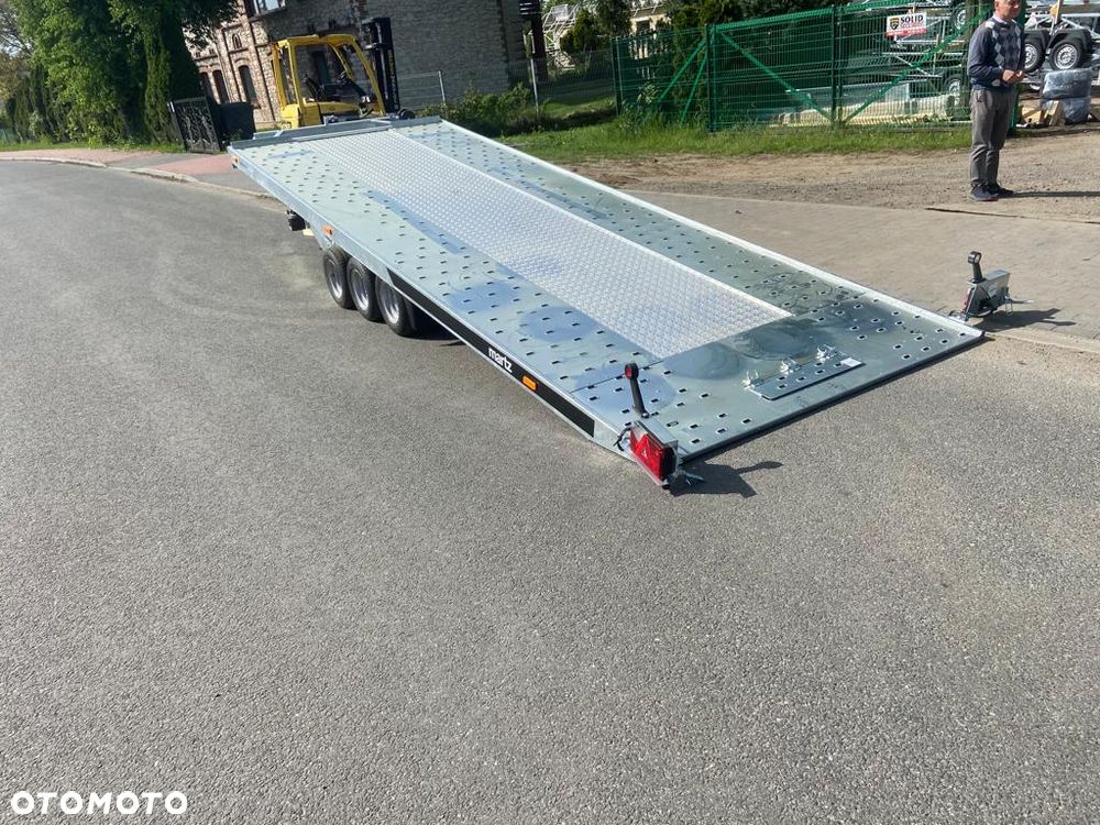 Martz Laweta Martz GT KIPPBAR 580/3 DMC 3500kg 580x206cm  3 osie uchylana hydraulicznie wypełnienie sklejka+alu Częstochowa - 19