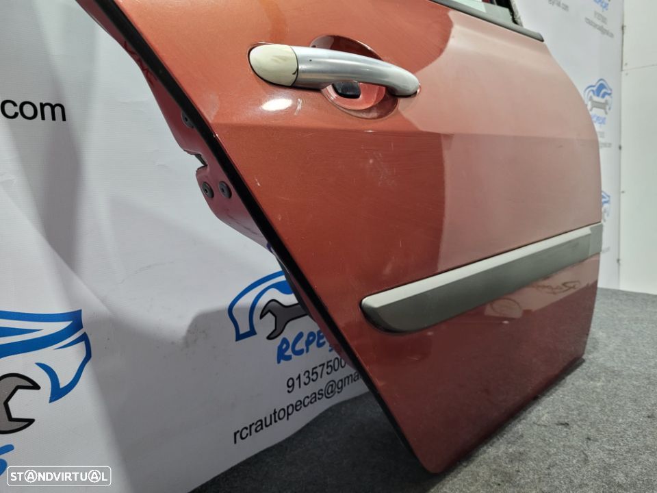 PORTA TRASEIRA TRÁS DIREITA RENAULT MEGANE II 2 MK2 HATCHBACK FECHO ELEVADOR MOTOR PUXADOR VIDRO - 8