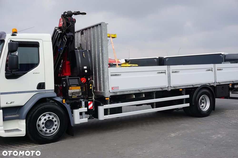 DAF LF / 260 / ACC / SKRZYNIOWY + HDS / HYVA HC-183 / PILOT / ROTATOR / WIDŁY - 17