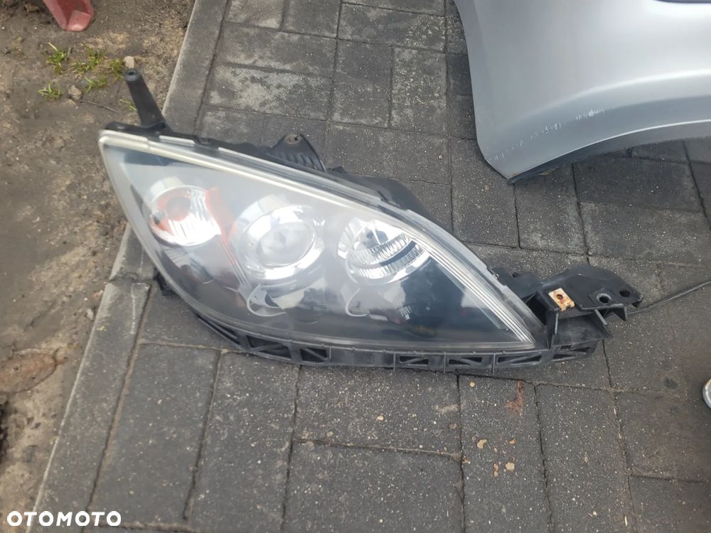 Mazda 3 BK 07r lift 5d hb Maska blotniki zderzak lampy komplet europa - 5