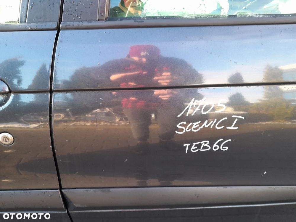 RENAULT SCENIC I FL DRZWI LEWE TYLNE LEWY TYŁ KOLOR: TEB66 - 2