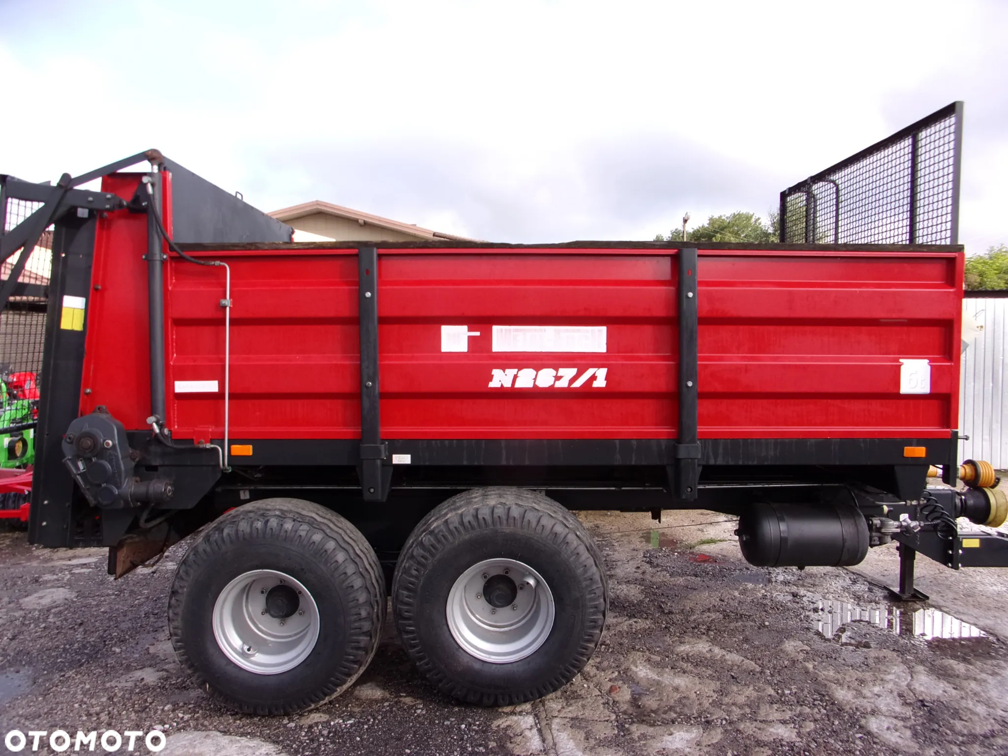 Inny Rozrzutnik obornika IGAMET N255 3,5 tony, Rostalski 4,0 tony, Jol-Met 4,5 tony, Metal-Fach 6 Ton, Carna Białostocka, Pronar, Roltrans - 16