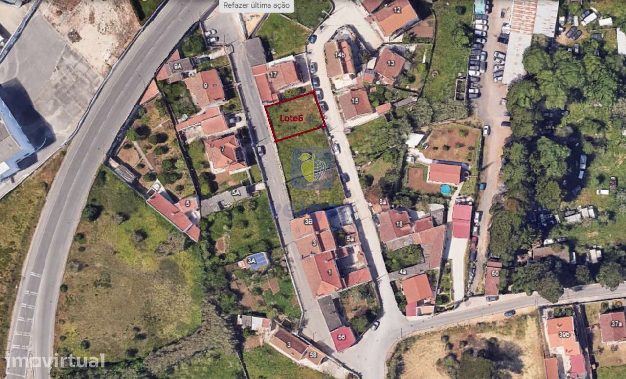 Lote com duas frentes já murado em Sacotes - Mem Martins - Grande imagem: 2/8