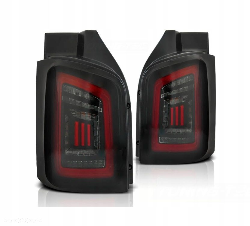 Lampy tyl kpl Tuning Black VW T5 Transporter 7e 7h - 2