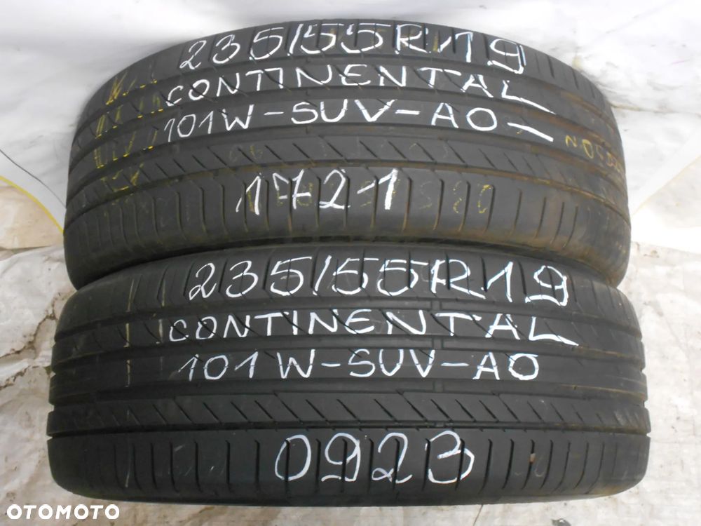OPONY 235/55R19 CONTINENTAL CONTI SPORT CONTACT 5 SUV AO DOT 0923 / 1721 7.5MM - 1
