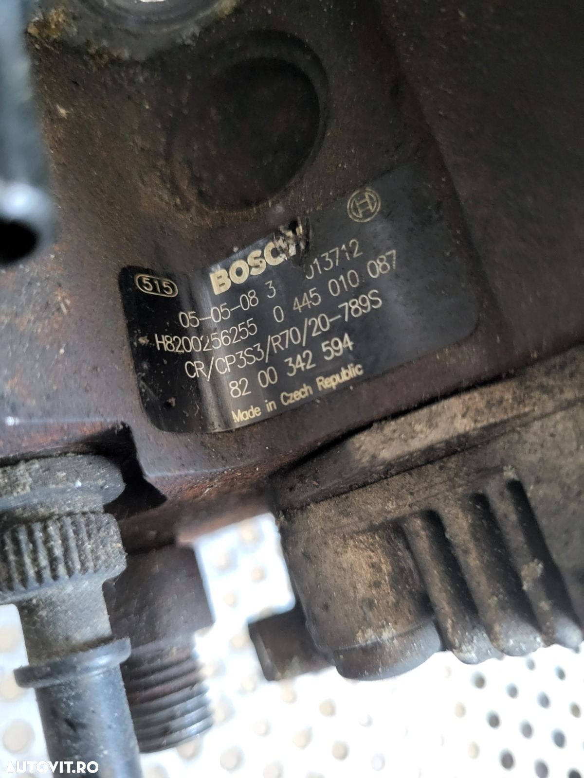 Pompa Inalta Presiune Suzuki Grand Vitara Renault Scenic Laguna 2 Megane 2 Etc. 1.9 Dci Euro 4 Cod - 4