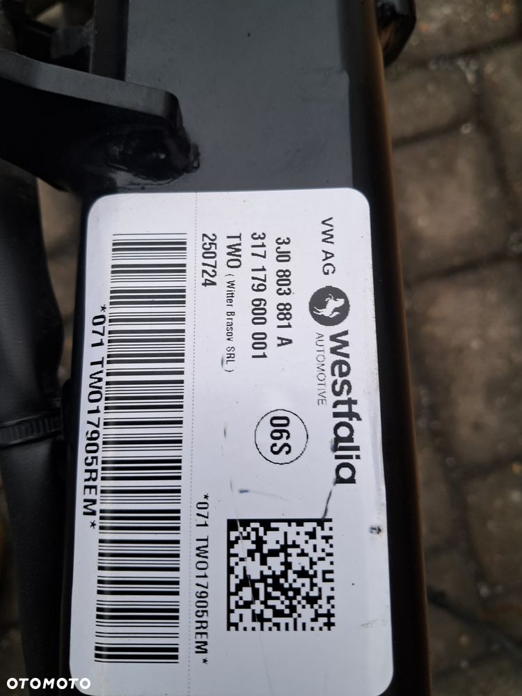 VW PASSAT B9 HAK HOLOWNICZY KOMBI 3J0803881A - 4