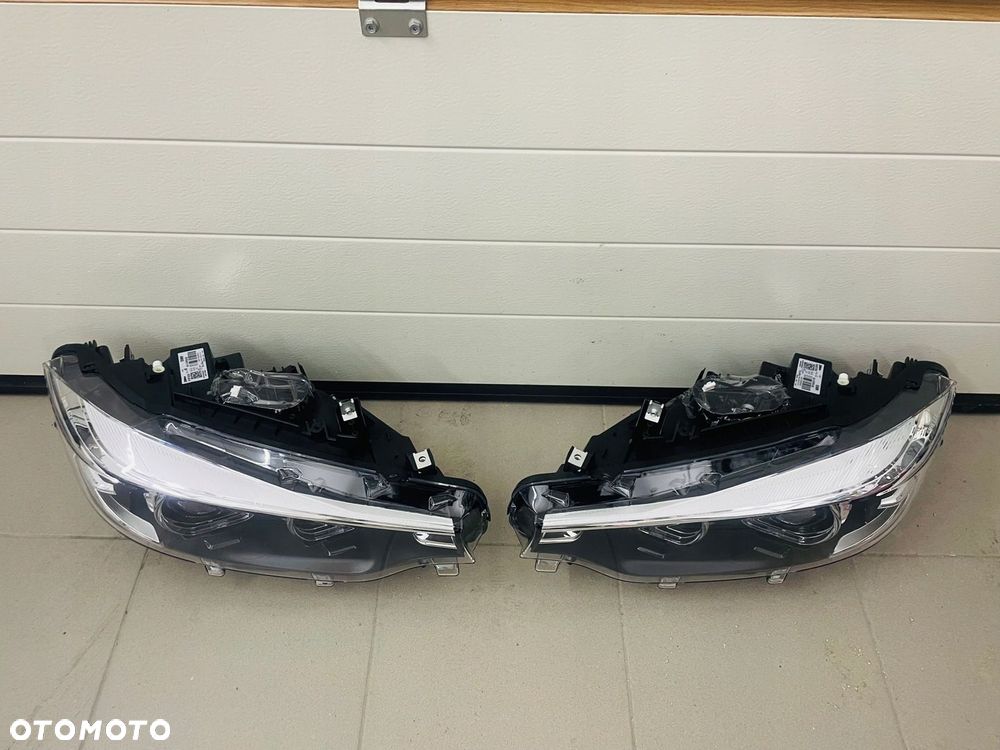 BMW 4 F32 F33 F36 LCI lift full led lampy przód - 4