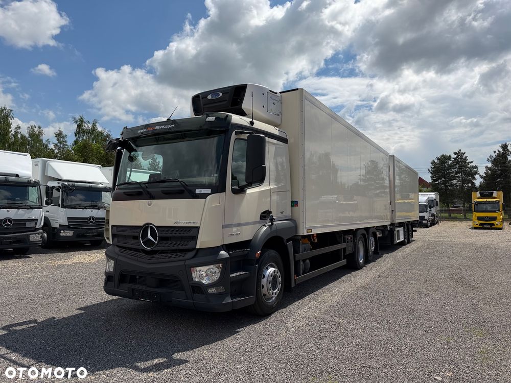 Mercedes-Benz ACTROS 2540 - CHŁODNIA - ZESTAW PRZEJAZDOWY - - 1
